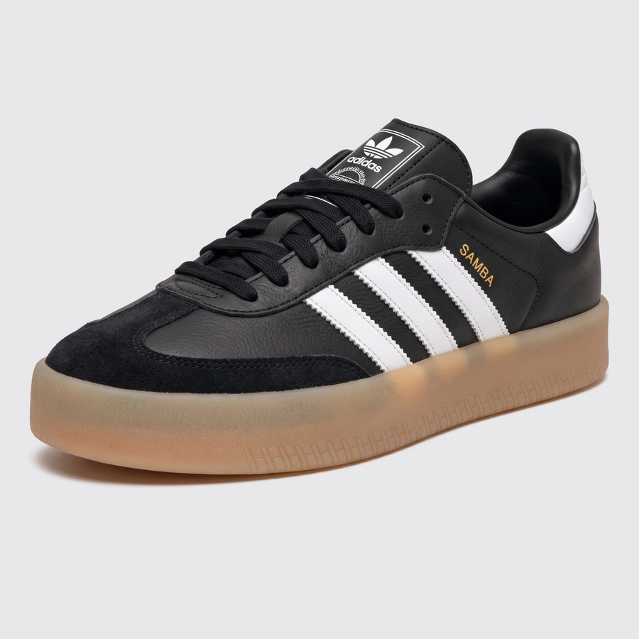 Adidas Sambae Black Gum Sneaker – Dreiviertelansicht von vorne