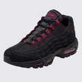Nike Air Max 95 GS Black Red sneaker – front three-quarter view