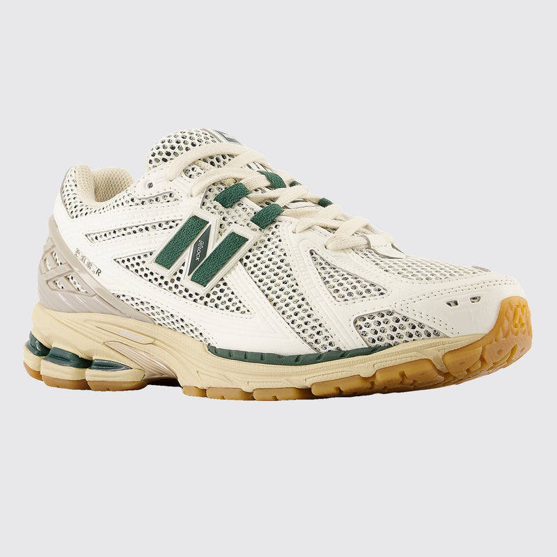 New Balance 1906R White Green zapatilla – vista frontal 3/4