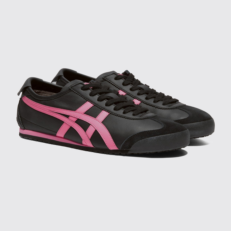 Onitsuka Tiger Mexico 66 Black Dragon Fruit basket – vue trois-quarts de la paire de l'autre côté