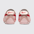 Onitsuka Tiger Mexico 66 Crystal Pink Classic Red Sneaker – Rückansicht des Paares