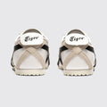 Onitsuka Tiger Mexico 66 White Sunflower Yellow zapatilla – vista trasera del par