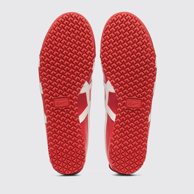 Onitsuka Tiger Mexico 66 Classic Red White Sneaker – Ansicht der Laufsohle