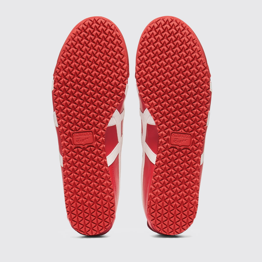 Onitsuka Tiger Mexico 66 Classic Red White Sneaker – Ansicht der Laufsohle