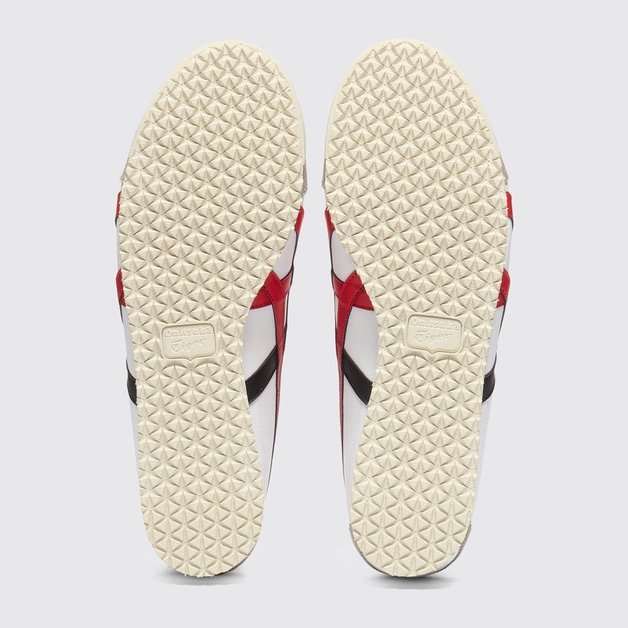 Onitsuka Tiger Mexico 66 White Classic Red Sneaker – Ansicht der Laufsohle