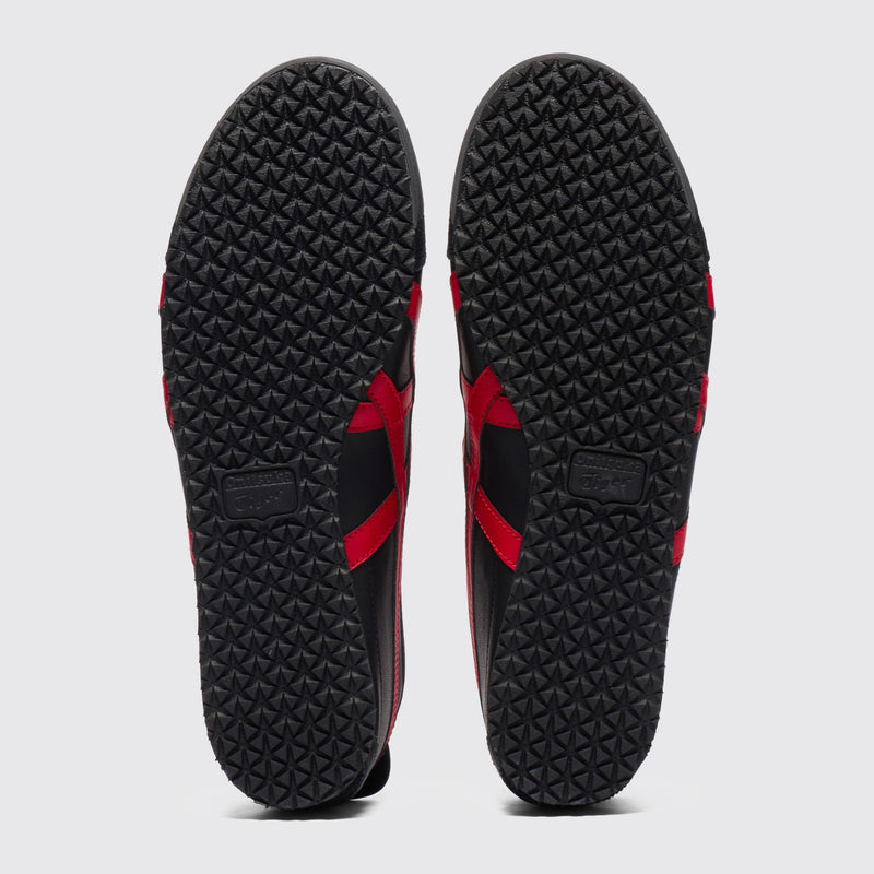 Onitsuka Tiger Mexico 66 Black Classic Red Sneaker – Ansicht der Laufsohle