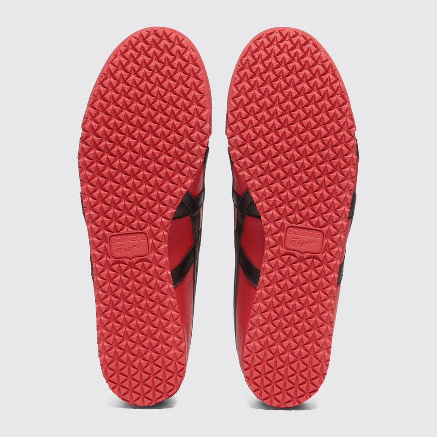 Onitsuka Tiger Mexico 66 Classic Red Black Sneaker – Ansicht der Laufsohle