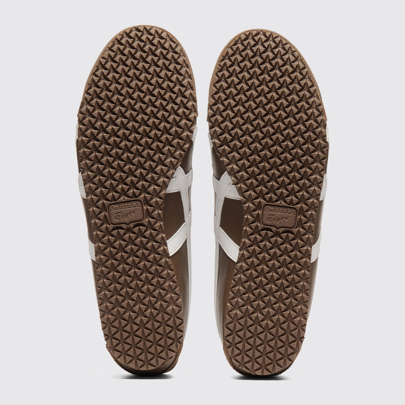 Onitsuka Tiger Mexico 66 Brown Storm White Sneaker – Ansicht der Laufsohle