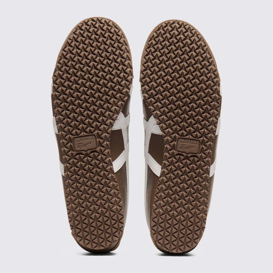 Onitsuka Tiger Mexico 66 Brown Storm White Sneaker – Ansicht der Laufsohle
