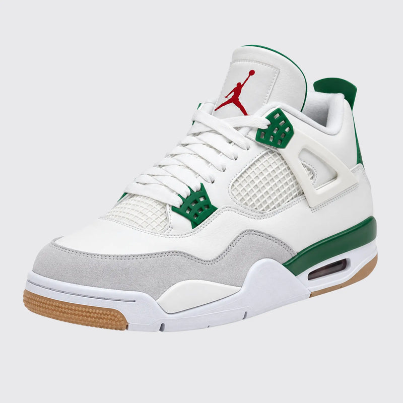 Air Jordan 4 Retro Co-Branded "White/Green"