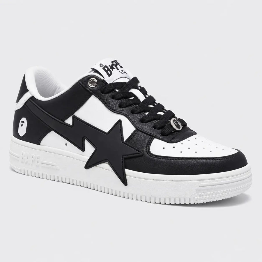 A Bathing APE BAPE STA OS Black White sneaker View