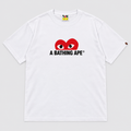 BAPE x COMME des GARÇONS PLAY Heart Tee White Vorderansicht