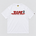 BAPE Ape Shall Never Kill Ape Tee White front view