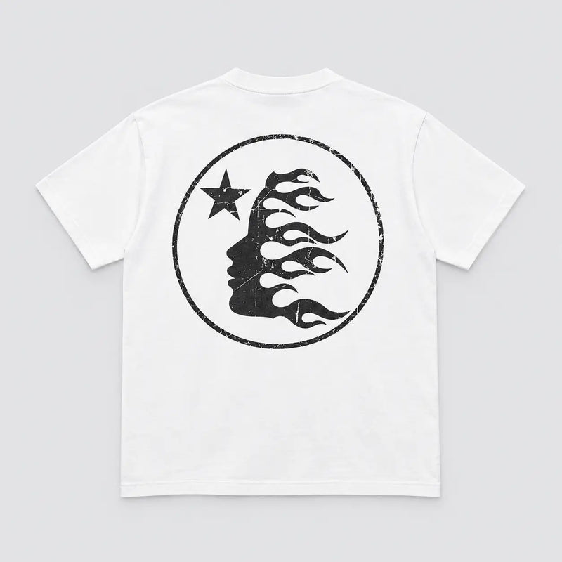 Hellstar Human Development Tee White vista trasera
