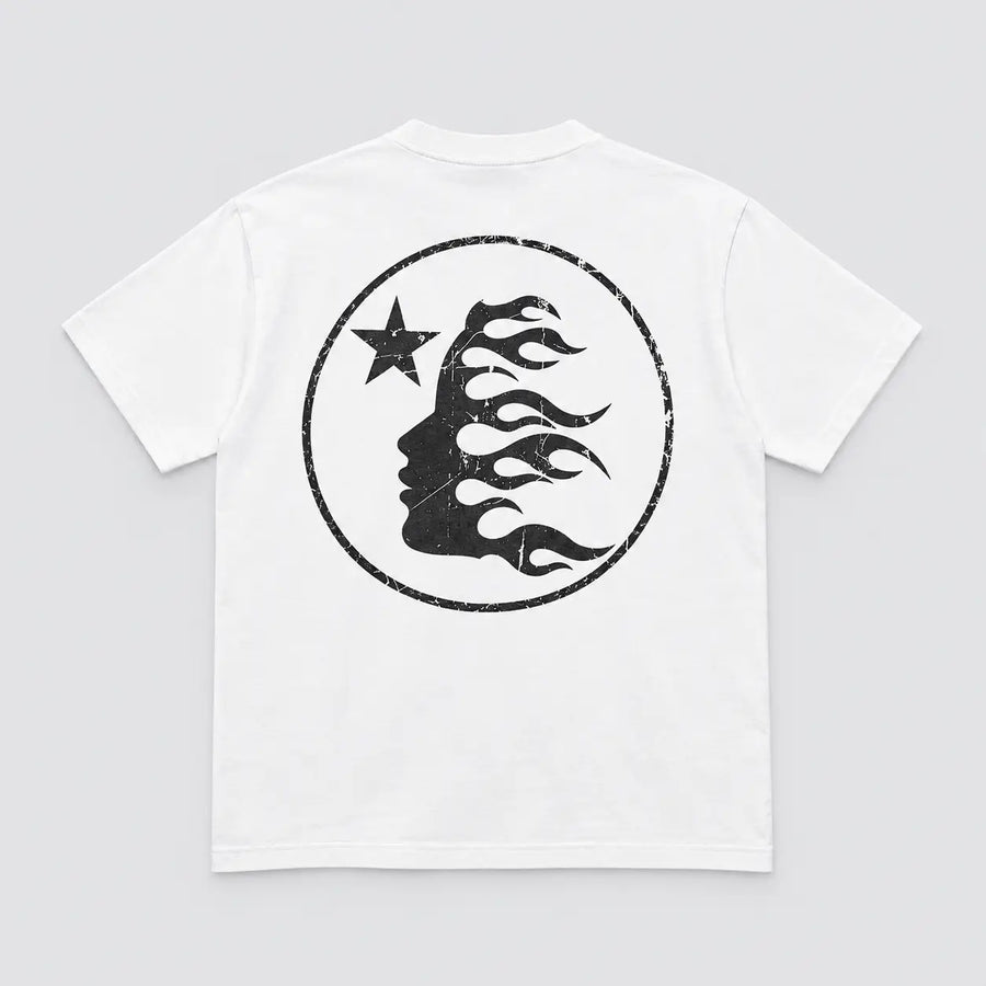 Hellstar Human Development Tee White vista trasera