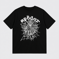 Sp5der White Web Tee Black Vorderansicht