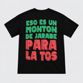 Awful Lot Of Cough Syrup Cowboy Tee Black Rückansicht