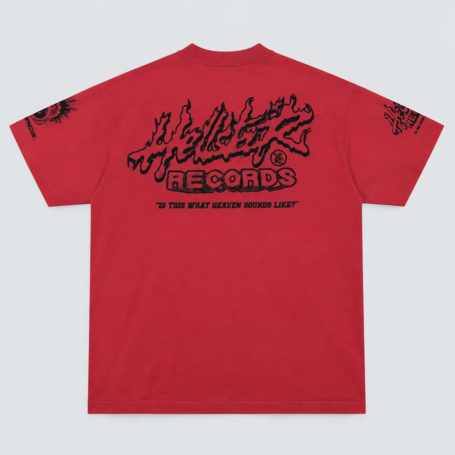 Hellstar Records Tee Red Rückansicht