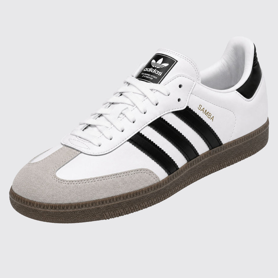 adidas Samba OG White Black Gum classic sneakers