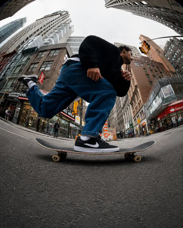 Nike SB skate shoes street skateboarding urban lifestyle night photography