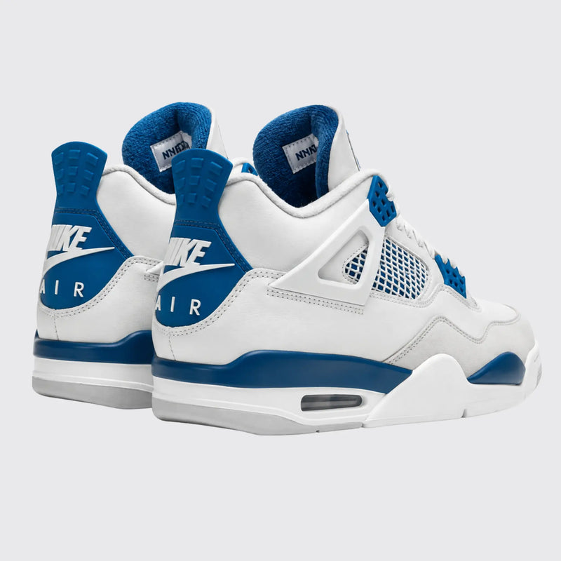 Air Jordan 4 Military Blue White sneakers