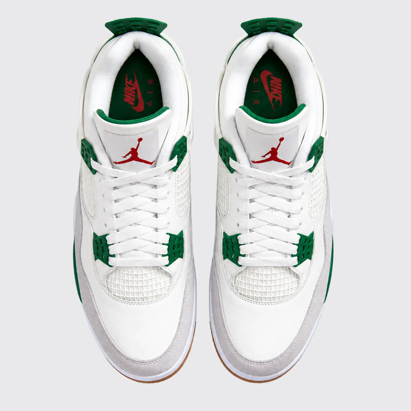 Air Jordan 4 Retro Co-Branded "White/Green"
