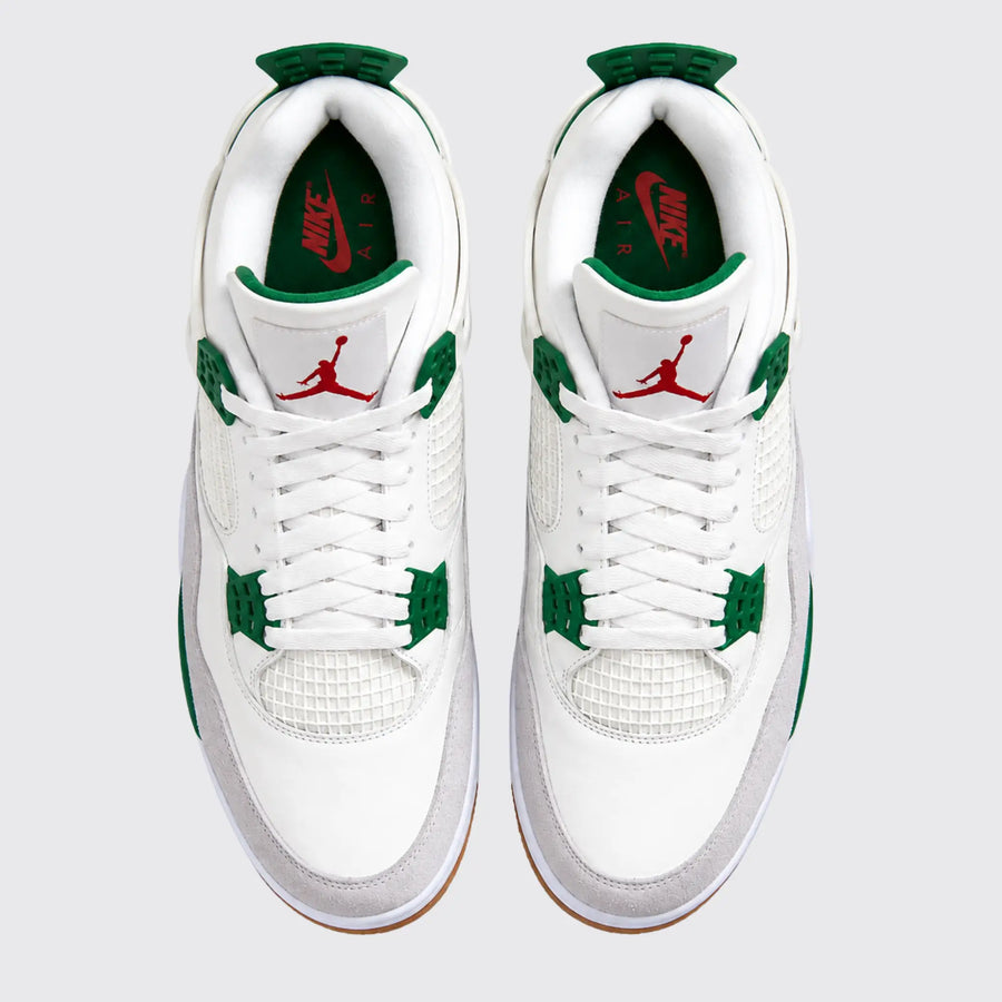 Air Jordan 4 Retro Co-Branded "White/Green"