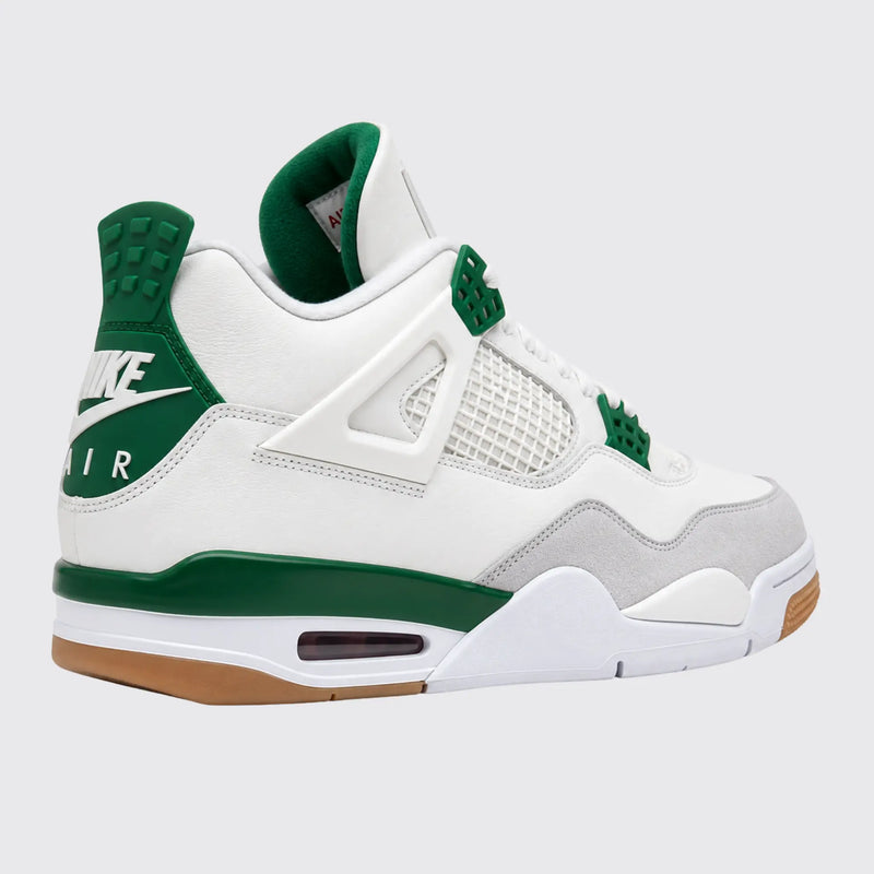 Air Jordan 4 Retro Co-Branded "White/Green"