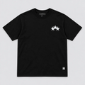Amiri Three Stars Tee Black front view