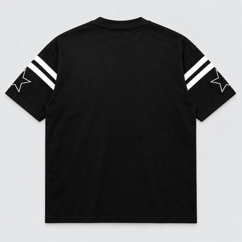 Amiri Football Tee Black Rückansicht