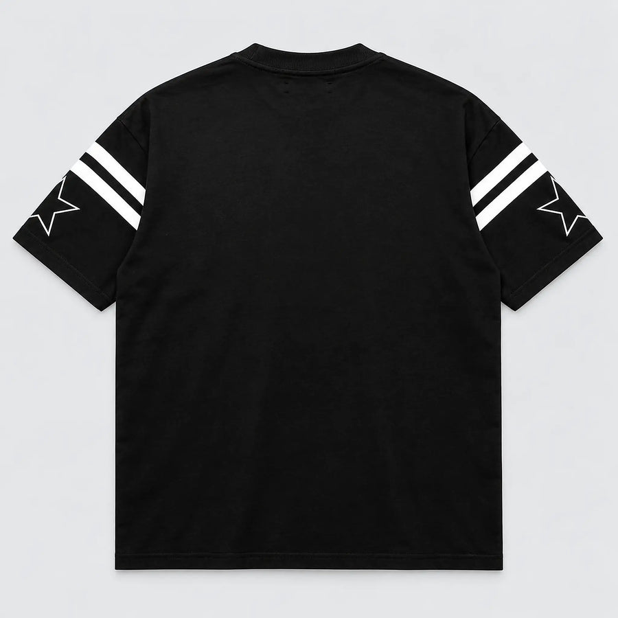 Amiri Football Tee Black Rückansicht