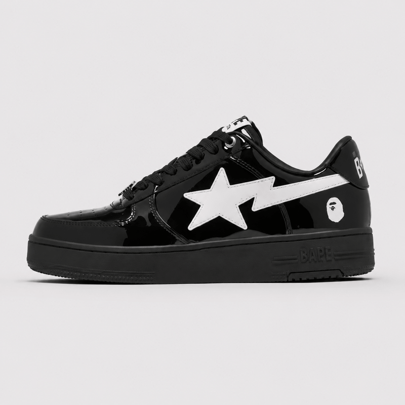 A Bathing APE BAPE STA Black White