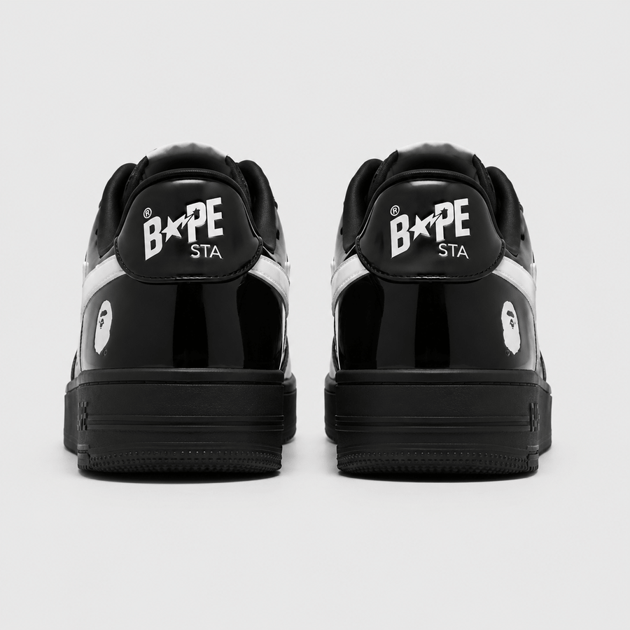 A Bathing APE BAPE STA Black White