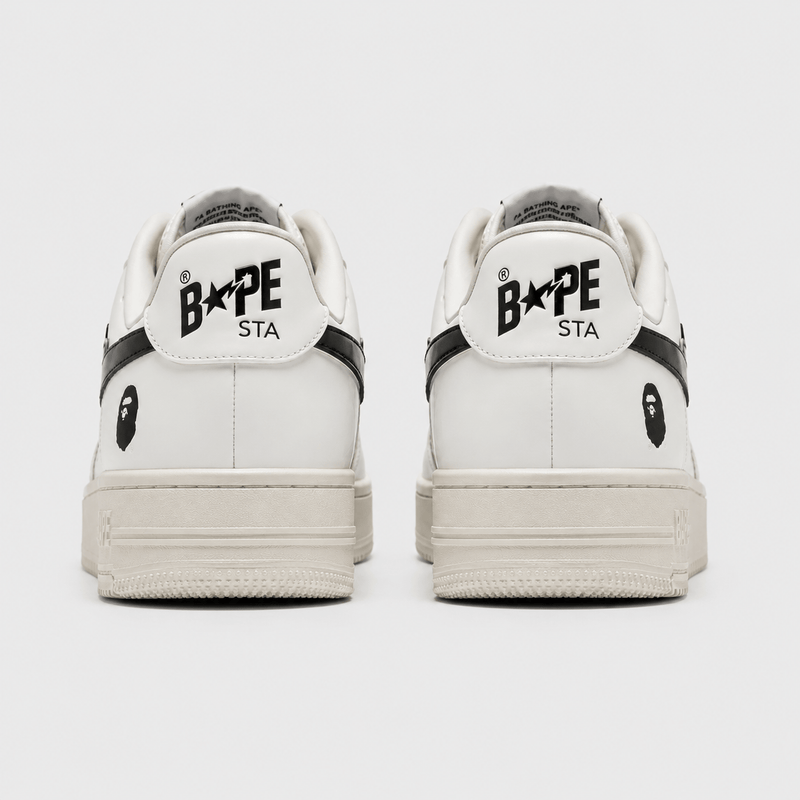 A Bathing APE BAPE STA #22 White Black