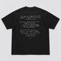 Corteiz x Supreme Rules The World Tee Black back view