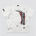 Hellstar Racing Autograph Tee White front view