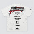 Hellstar Racing Autograph Tee White vista traseira