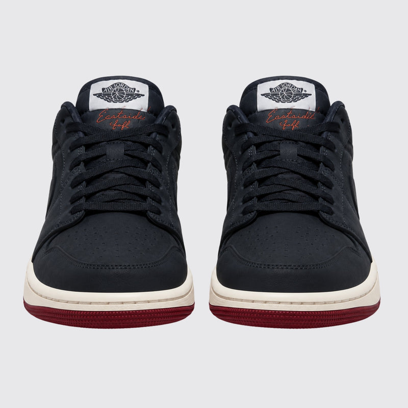 Jordan 1 Low Eastside Golf Midnight Navy Burnt Sunrise sneakers