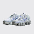 Nike Shox TL Metallic Platinum white sneakers