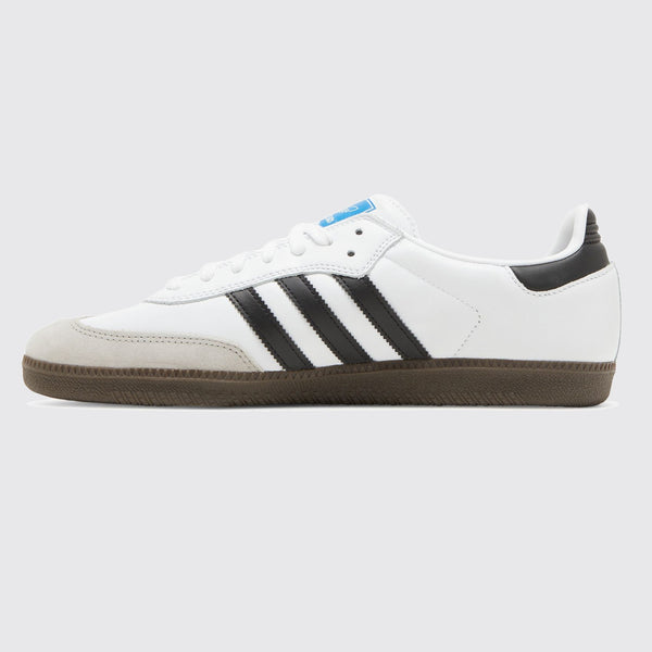 Adidas Samba ADV White Black Gum zapatilla – vista lateral