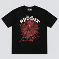 Sp5der OG Web Tee Black front view