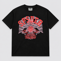 Sp5der Eagle Cross Country Tee Black Vorderansicht
