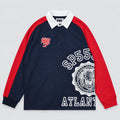 Sp5der Atlanta Rugby Shirt Navy Vorderansicht